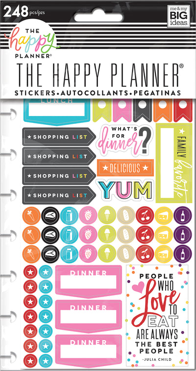 Planner Stickers - What's for Dinner? - Meal Prep