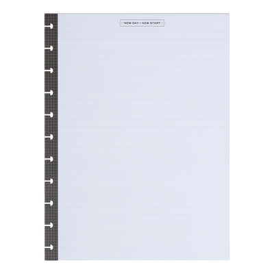 Aesthetique Teacher - Dotted Lined Big Filler Paper - 40 Sheets