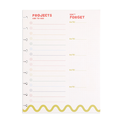 Super Happy - Block Notepad - Classic - 100 Sheets