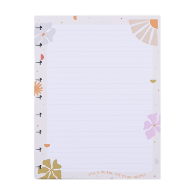 Desert Thistle - Classic Block Notepad - 100 Sheets