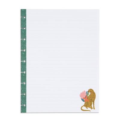 Jewel Tone Jungle Classic Filler Paper - Lined Paper - 40 Sheets