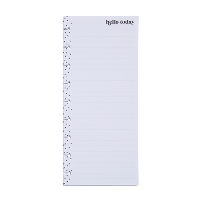 Simple Essentials - Dotted Lined Half-Sheet Classic Filler Paper - 60 Sheets