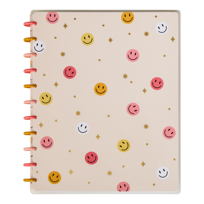 Happy Brights - Dotted Lined Big Notebook - 60 Sheets