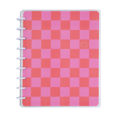 Checkered Brights - Dotted Lined Classic Notebook - 60 Sheets