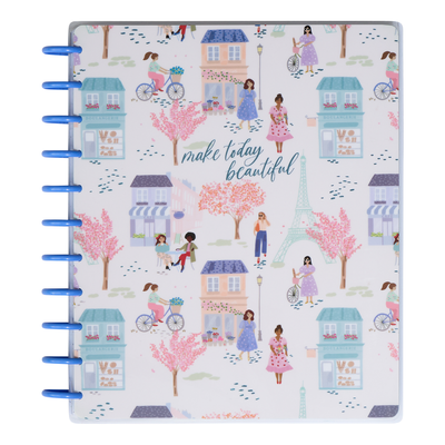 2024 Happy in Paris Happy Planner - Big Vertical Layout - 12 Months