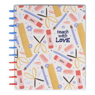 2024 Coolest Teacher Ever Teacher Happy Planner - Big Teacher Layout - 12 Months