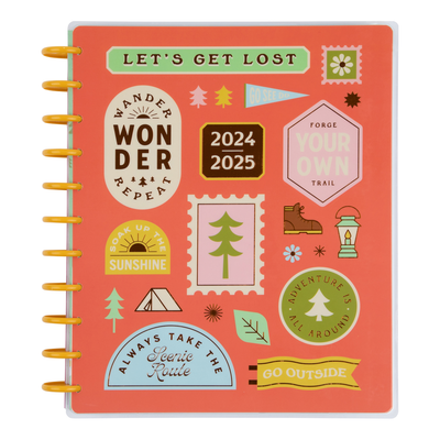 2024 Camp Nostalgia Happy Planner - Big Vertical Layout - 18 Months