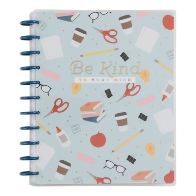 Undated Kind Teacher Happy Planner- Big Teacher Layout - 12 Months