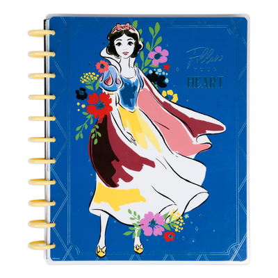 Undated Disney Snow White Happy Planner - Big Vertical Layout - 12 Months