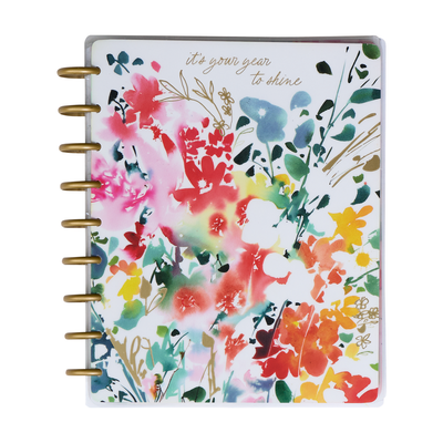 2024 CreativeIngrid x Happy Planner Floral Planner - Classic Vertical Layout - 12 Months