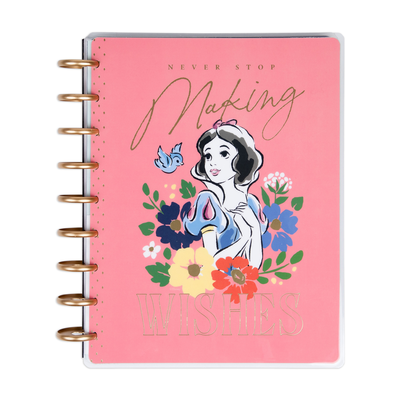 Undated Disney Snow White Wishes Happy Planner - Classic Vertical Layout - 12 Months