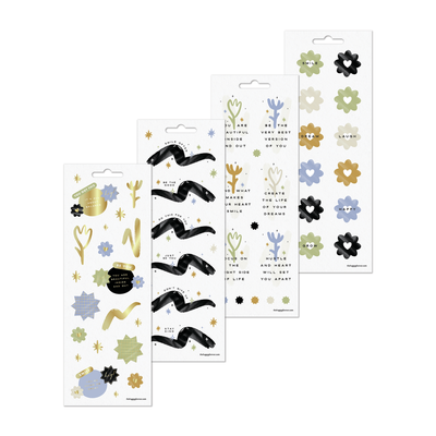 Quirky Plans Student - 8 Sticker Sheets