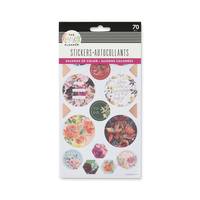 Seasonal Watercolor - 5 Sticker Sheets