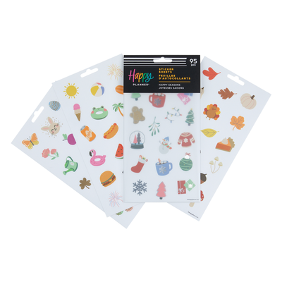 Happy Seasons - 5 Sticker Sheets