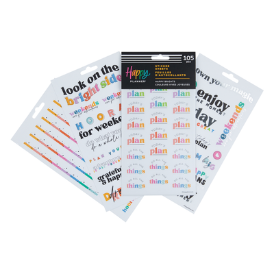 Happy Brights - 5 Sticker Sheets