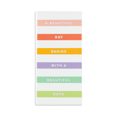 Work + Life Sticky Notes & Flag Labels - Bright Pastels