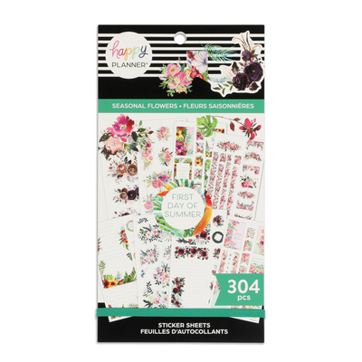 Value Pack Stickers - Seasonal Flowers