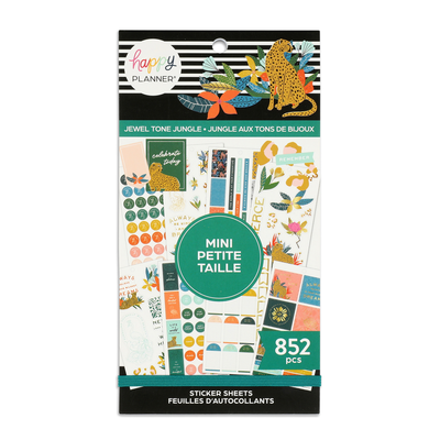 Value Pack Stickers - Jewel Tone Jungle - Mini